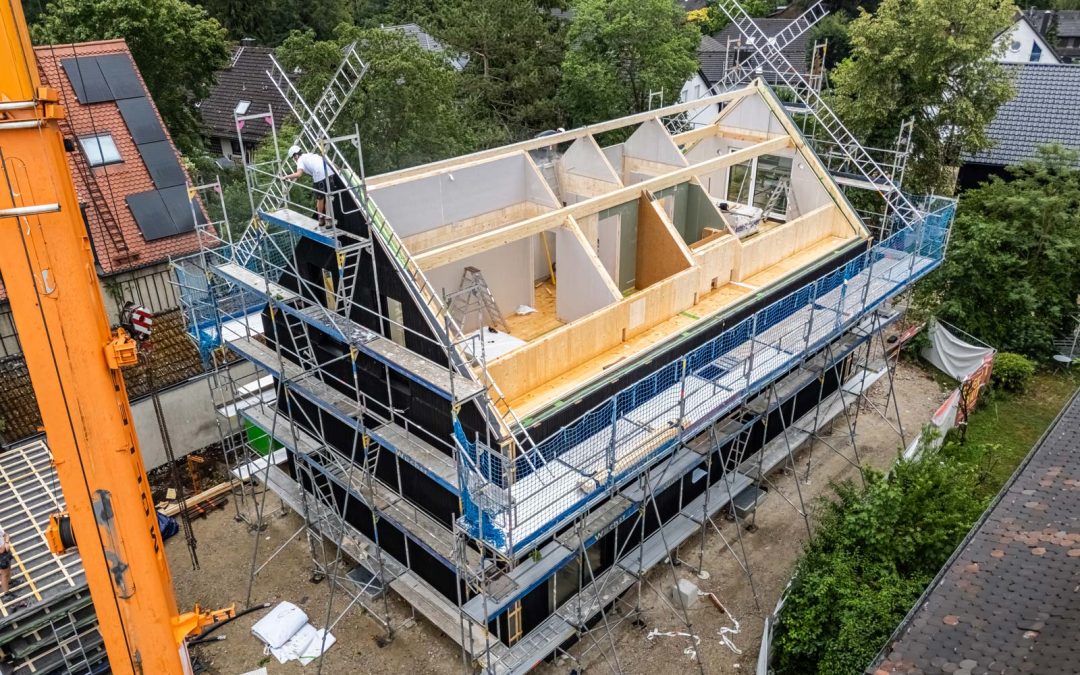 Mehrfamilienhäuser aus Massivholz – ein Holzbauprojekt in Fürstenfeldbruck